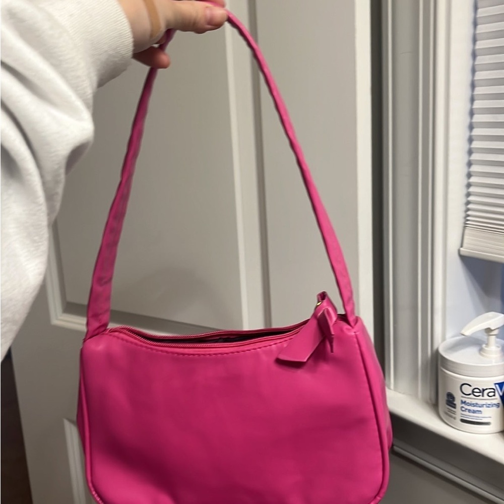 Baguette bag bundle , pink, teal,  cream